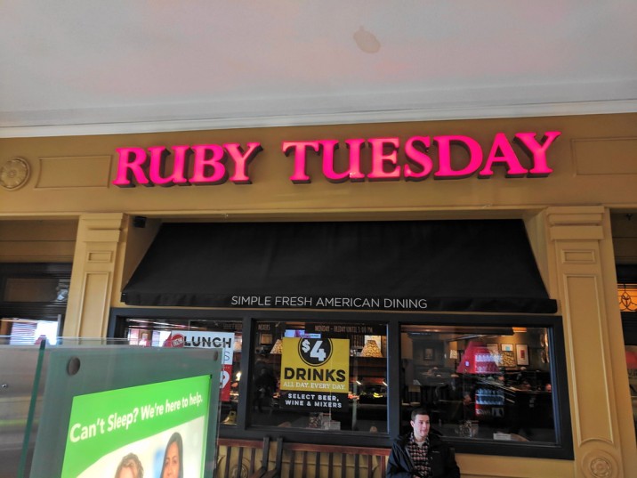 . Ruby Tuesday,Healthy Heart Food