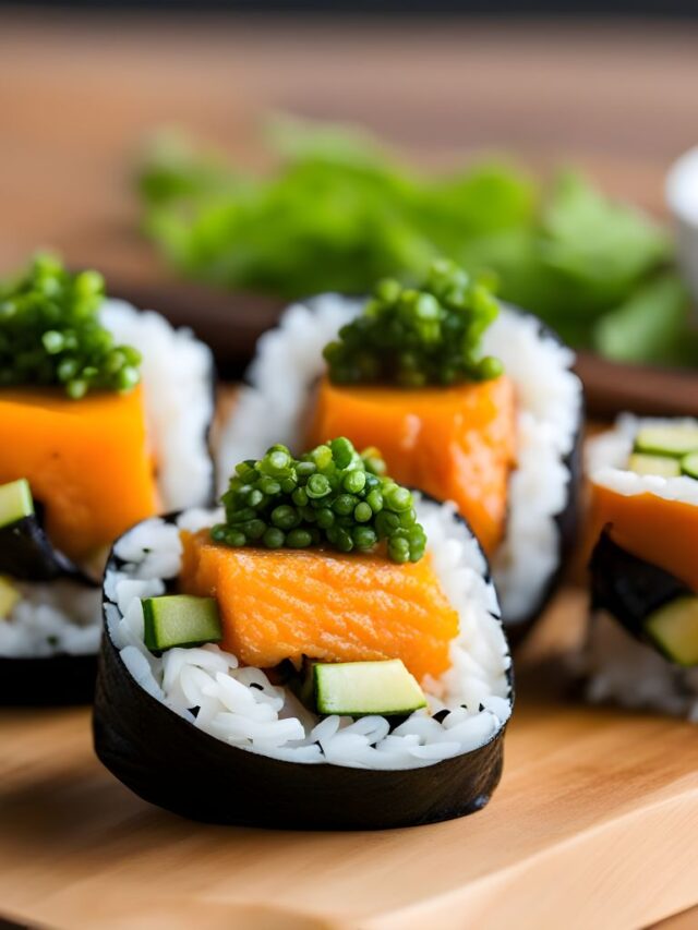 8 must try vegan sushi