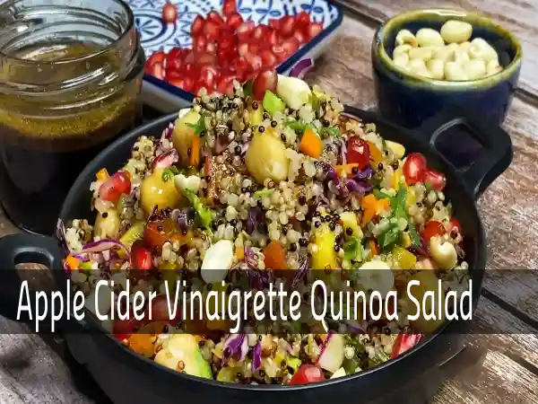 Apple Cider Vinaigrette Quinoa Salad