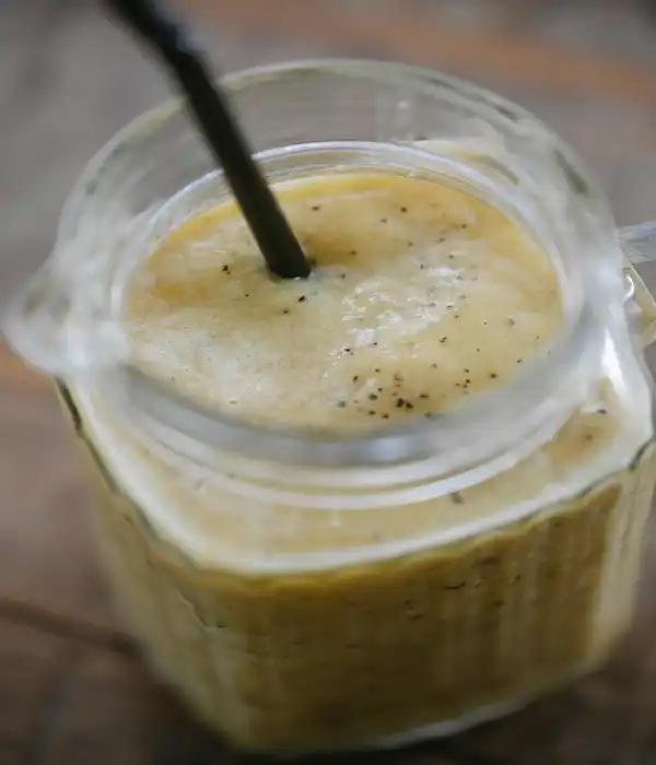 1. Banana and protein powder smoothie